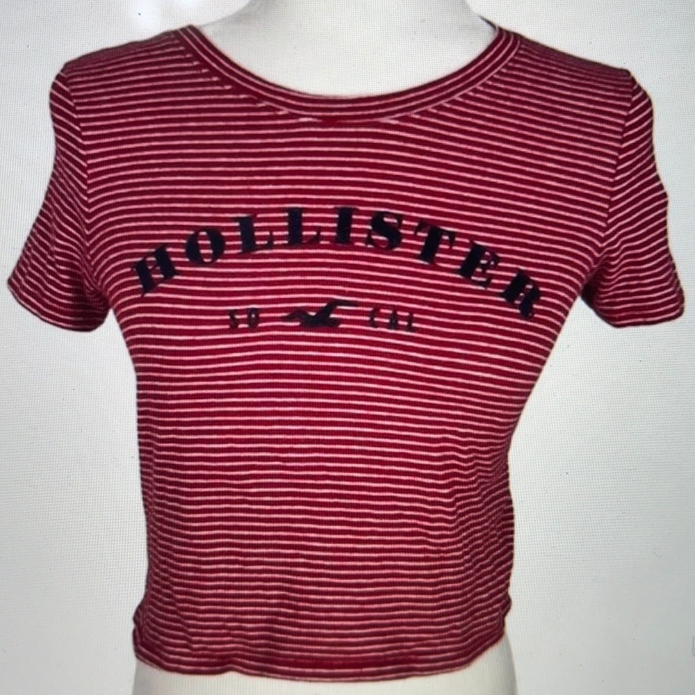 Striped Crop top